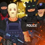 Скачать полную версию Justice Rivals 3 Cops&Robbers v1.200f8 APK Мод (Много денег) на Андроид