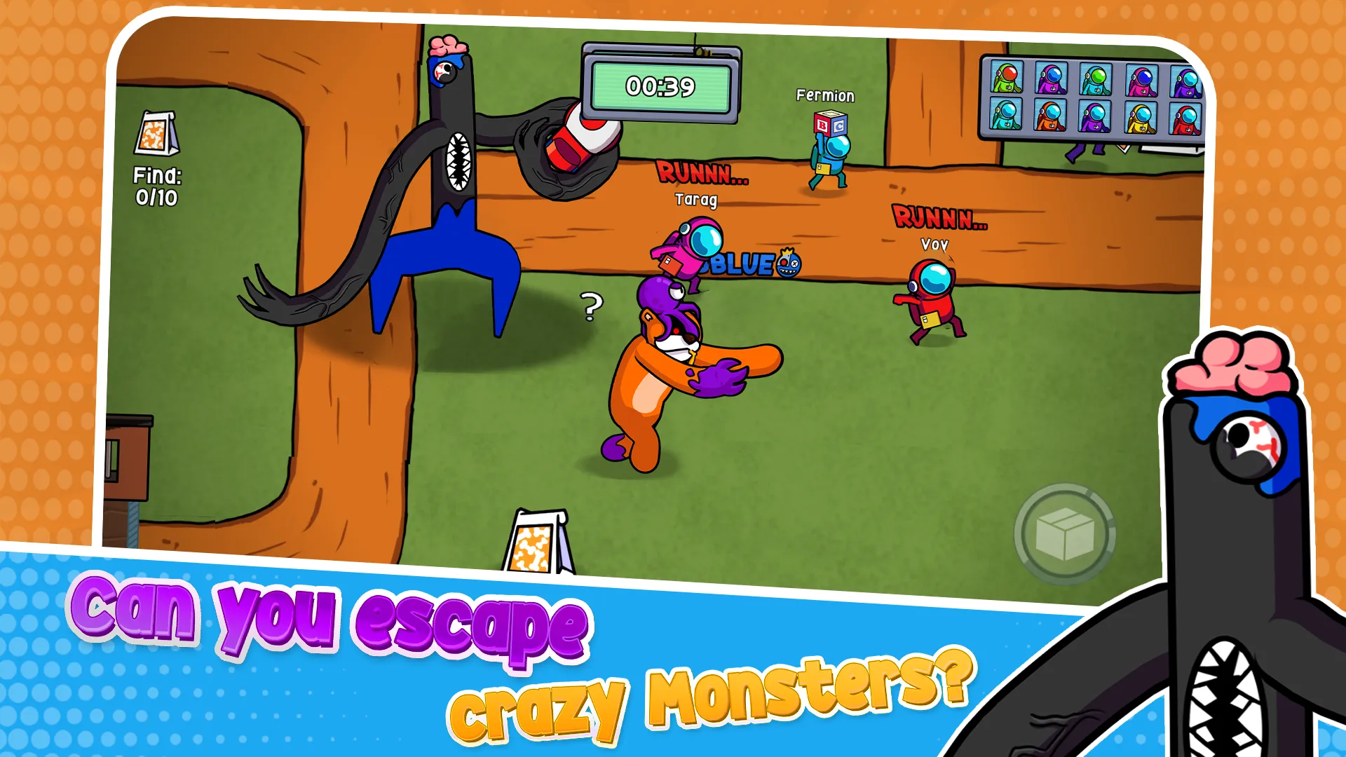 Survivor In Rainbow Monster v1.5.3 APK Мод (Меню, Много денег, Скиллы без кулдауна) Screenshot 3 Survivor In Rainbow Monster v1.5.3 APK Мод (Меню, Много денег, Скиллы без кулдауна) Screenshot 3