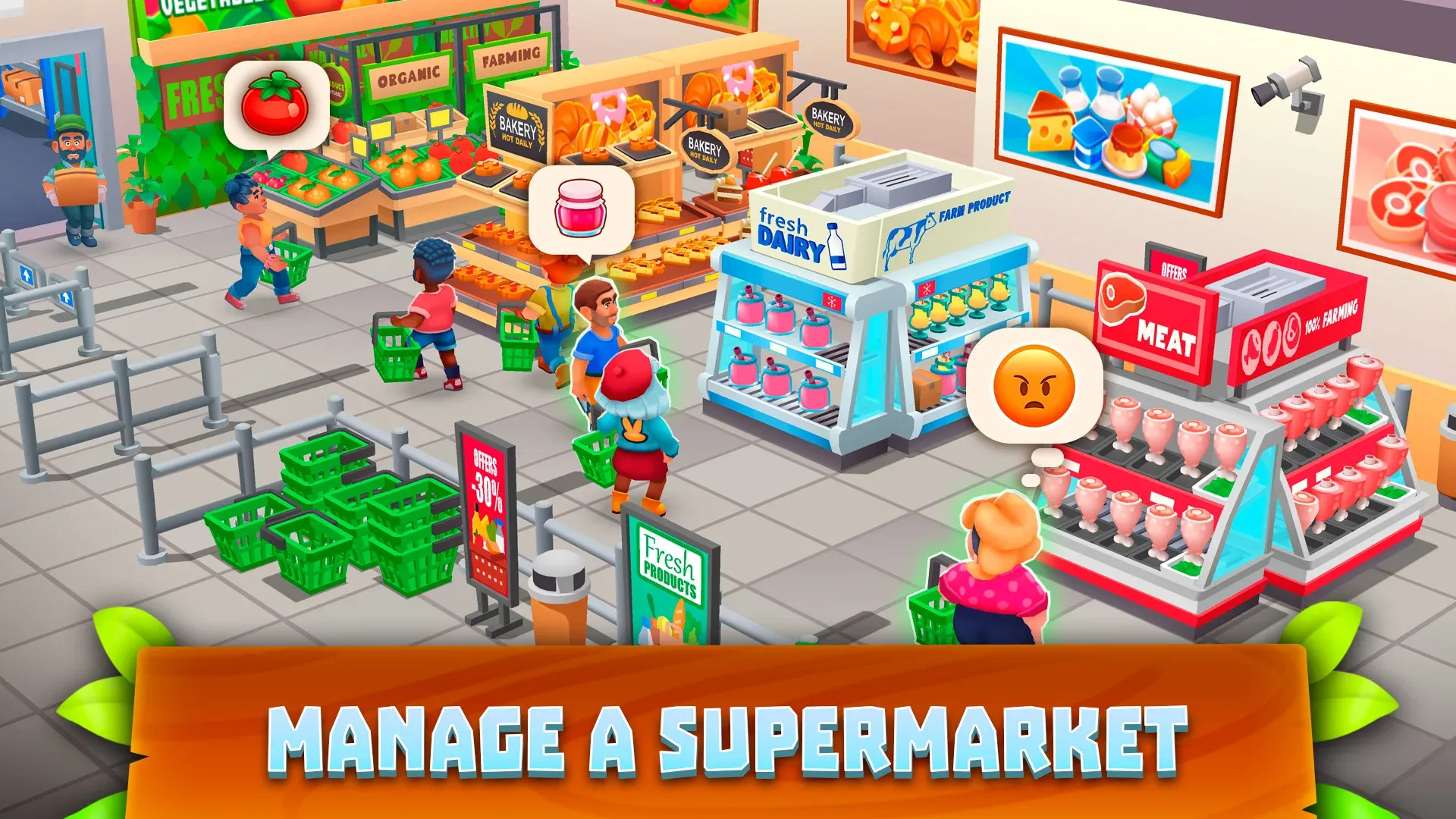 Supermarket Village v1.5.1 APK Мод (Много денег) Screenshot 1 Supermarket Village v1.5.1 APK Мод (Много денег) Screenshot 1