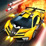 Взломанный Chaos Road: Гонки и сражения Мод (Меню, Множитель урона, Режим бога) на Андроид