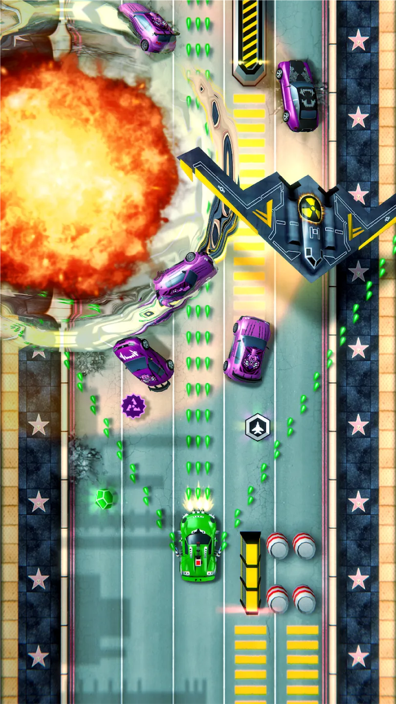Chaos Road: Гонки и сражения v5.18.4 APK Мод (Меню, Множитель урона, Режим бога) Screenshot 1 Chaos Road: Гонки и сражения v5.18.4 APK Мод (Меню, Множитель урона, Режим бога) Screenshot 1