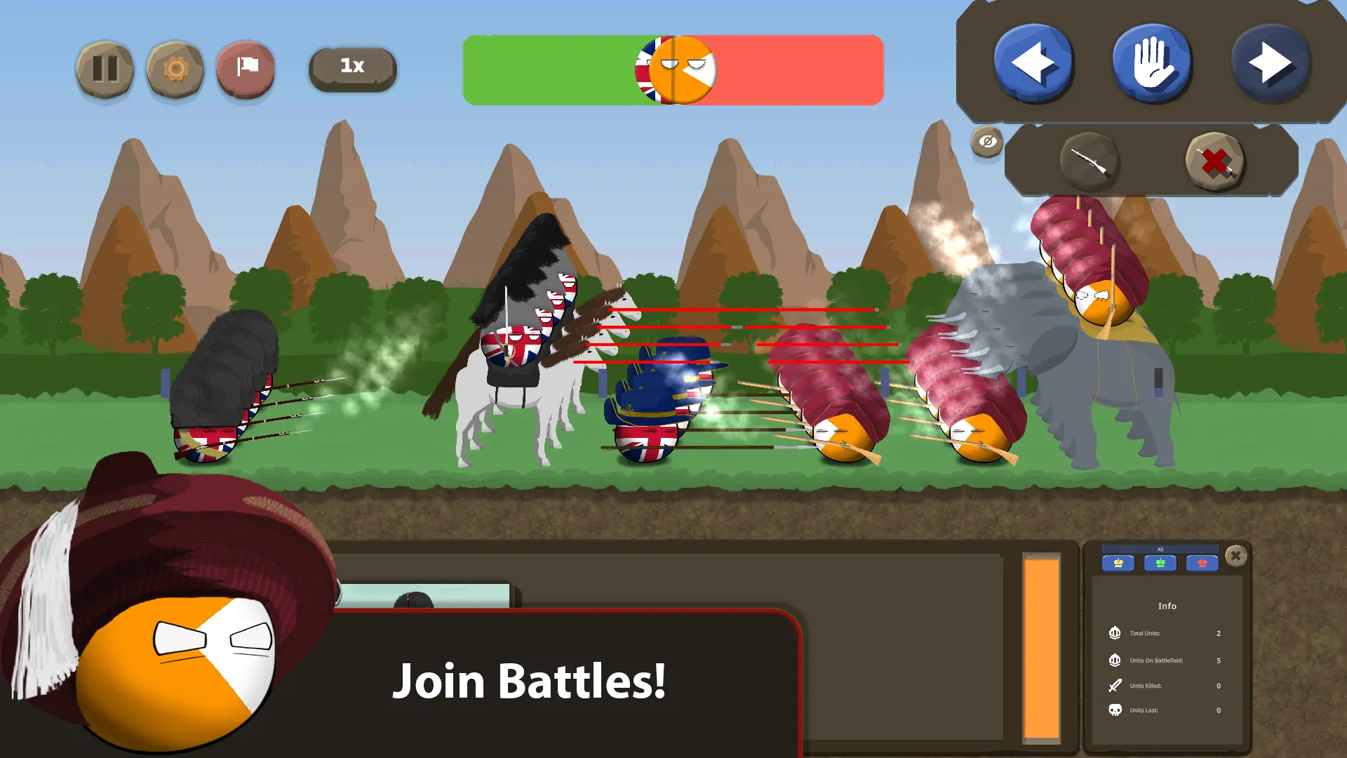 Countryballs at War v1.1.0 APK Мод (Меню, Бесплатные награды) Screenshot 3 Countryballs at War v1.1.0 APK Мод (Меню, Бесплатные награды) Screenshot 3