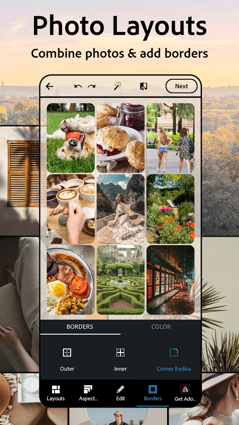 Adobe Photoshop Express v18.0.25 b1998 APK Мод (Всё открыто, Premium) Screenshot 2 Adobe Photoshop Express v18.0.25 b1998 APK Мод (Всё открыто, Premium) Screenshot 2
