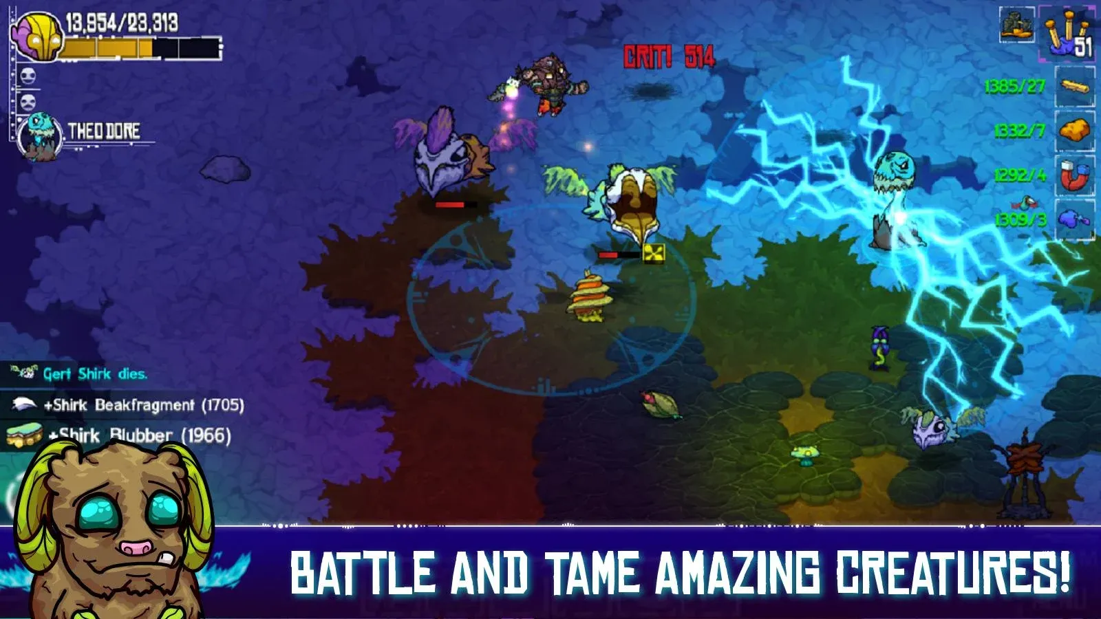 Crashlands v100.1.616 APK Мод (Полная версия) Screenshot 2