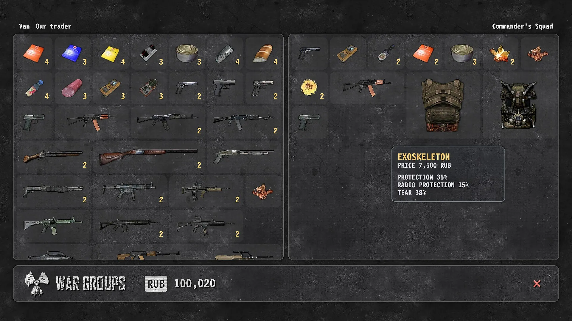 War Groups [мод: меню] Screenshot 3