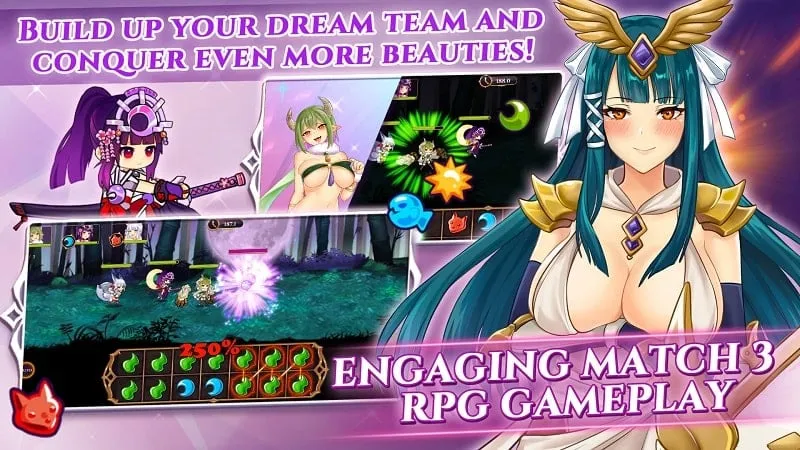 FAP Goddess (18+) v2.00.02.0927 APK Мод (Меню, Режим бога, Урон, Тупой враг) Screenshot 3