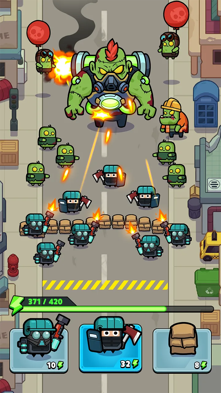 Alien Fight: Police vs Zombie v1.1.1 APK Мод (Много денег) Screenshot 1
