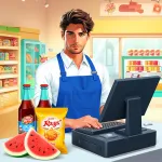 Скачать MOD My Supermarket Journey Мод (Много денег) на Андроид