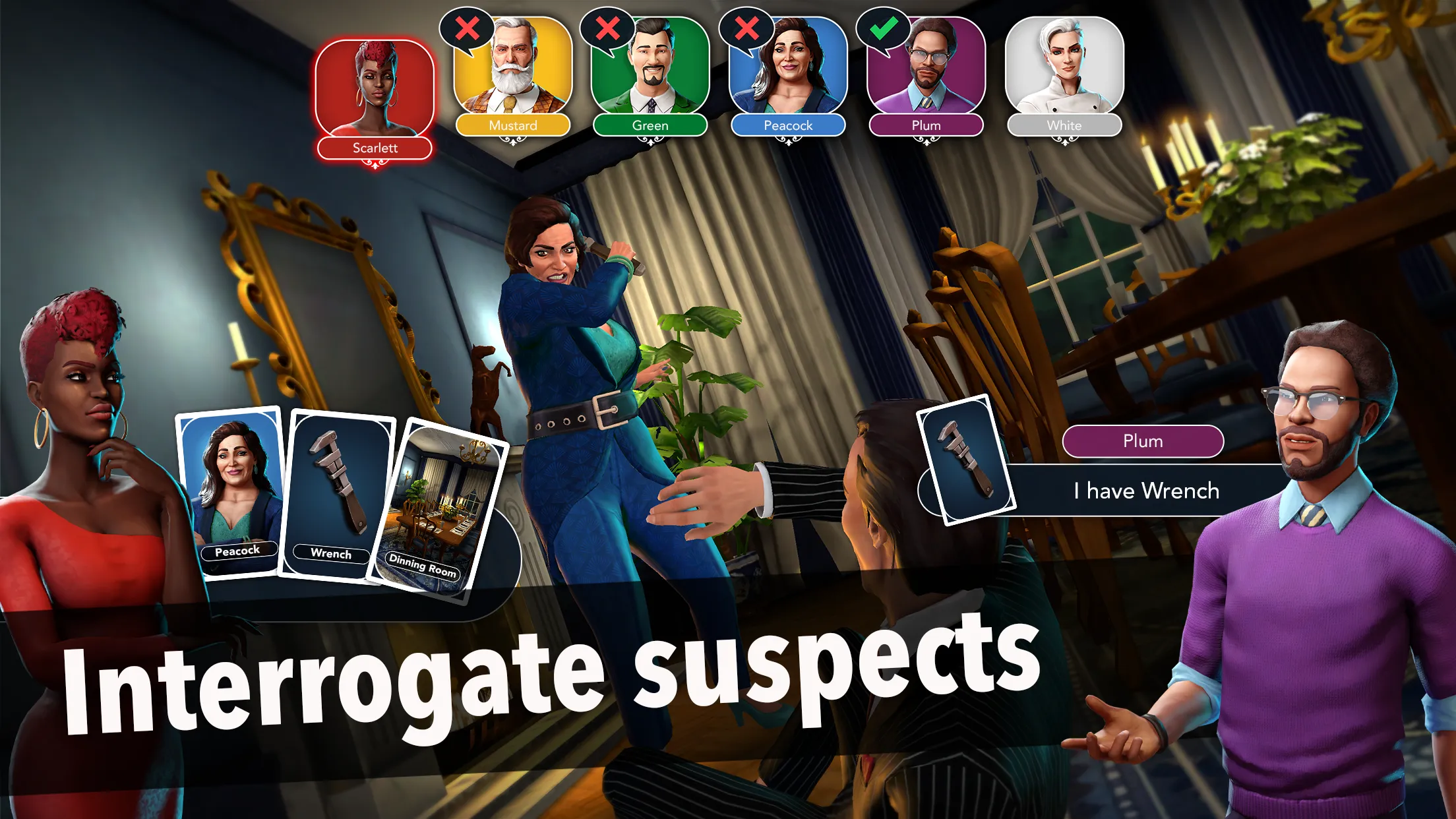Cluedo: Official Hasbro Game v0.0.34 APK Мод (Полная версия) Screenshot 2 Cluedo: Official Hasbro Game v0.0.34 APK Мод (Полная версия) Screenshot 2