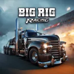 Скачать взлом Big Rig Racing: Драг рейсинг Мод (Лёгкая победа) на Андроид
