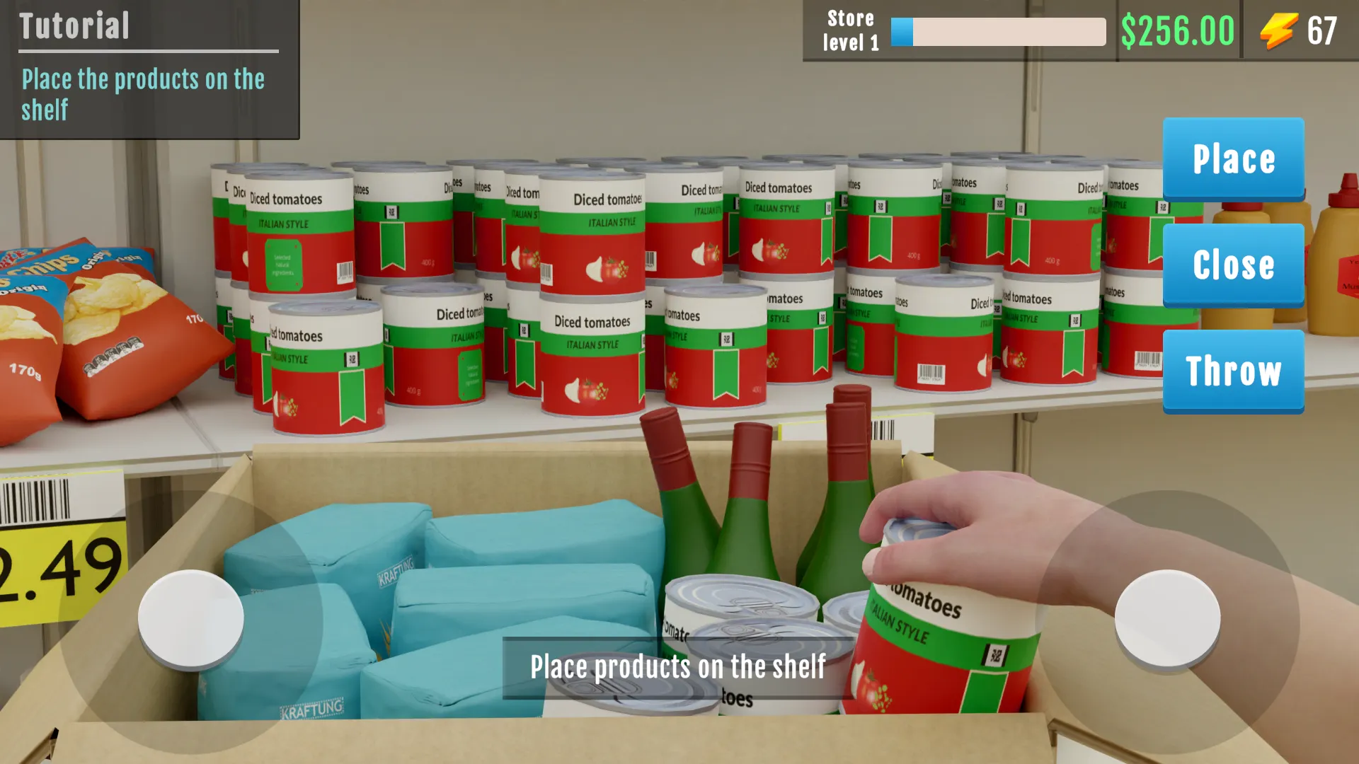 Supermarket Manager Simulator v1.2.8 APK Мод (Меню, Много денег и энергии) Screenshot 3 Supermarket Manager Simulator v1.2.8 APK Мод (Меню, Много денег и энергии) Screenshot 3