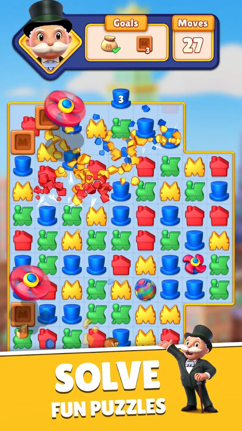 MONOPOLY Match v0.3.13733 APK Мод (Меню, Всё бесконечное) Screenshot 3 MONOPOLY Match v0.3.13733 APK Мод (Меню, Всё бесконечное) Screenshot 3