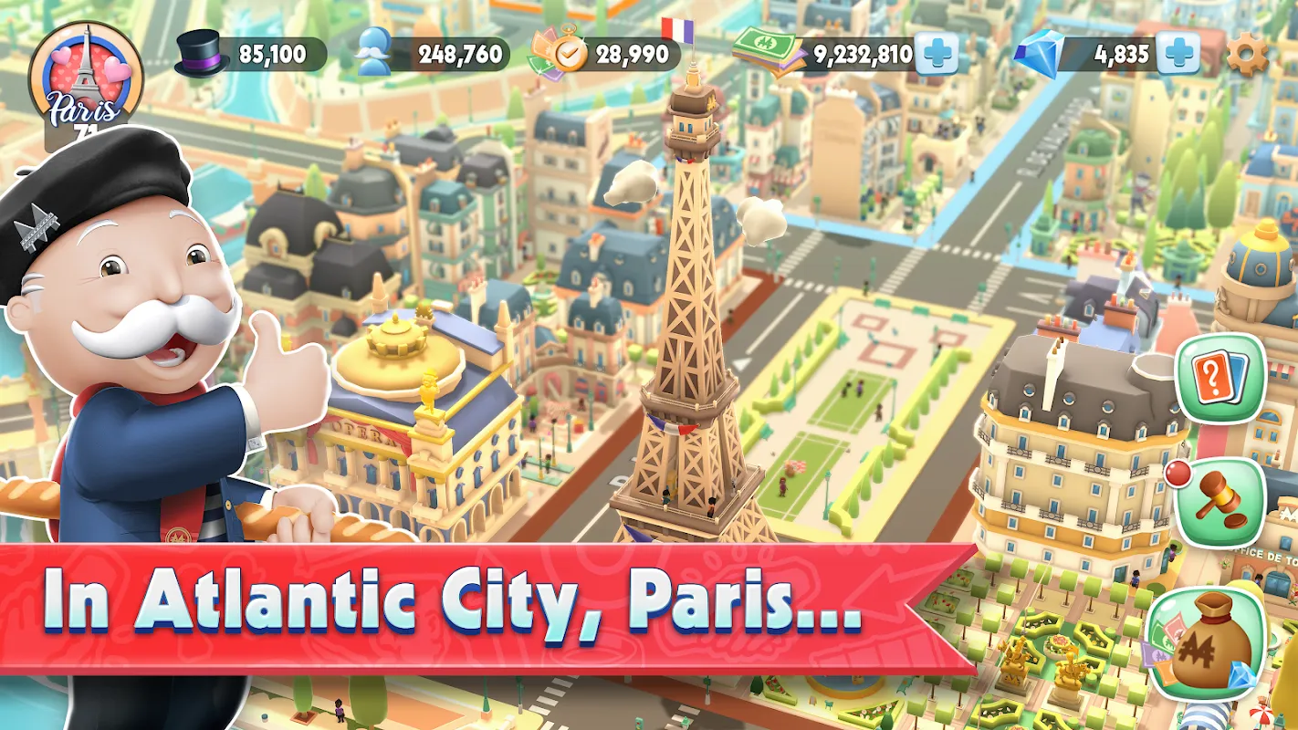 MONOPOLY Tycoon v1.7.2 APK Мод (Много денег) Screenshot 4 MONOPOLY Tycoon v1.7.2 APK Мод (Много денег) Screenshot 4