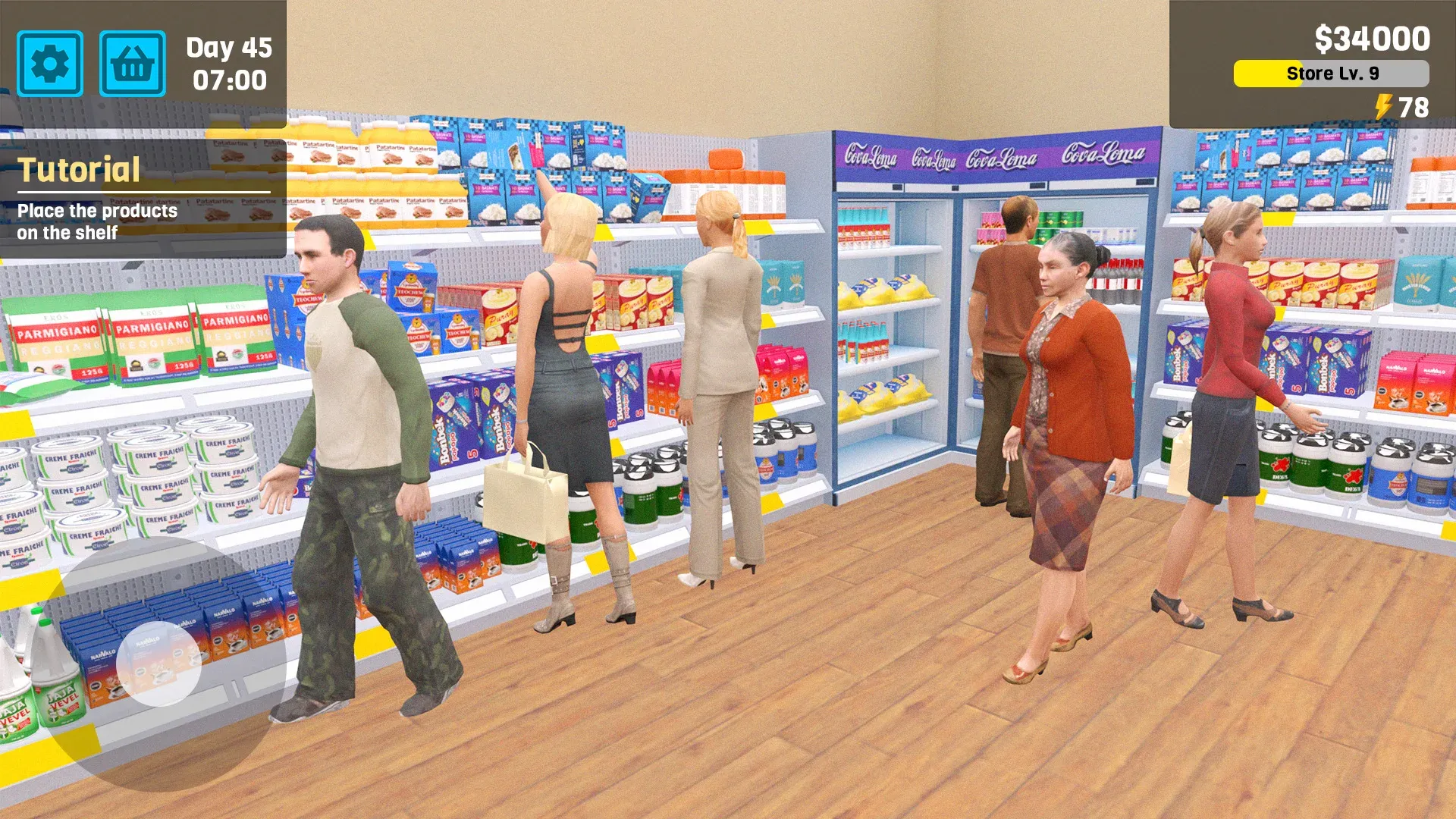 Manage Supermarket Simulator v2.7.13 APK Мод (Много денег) Screenshot 5