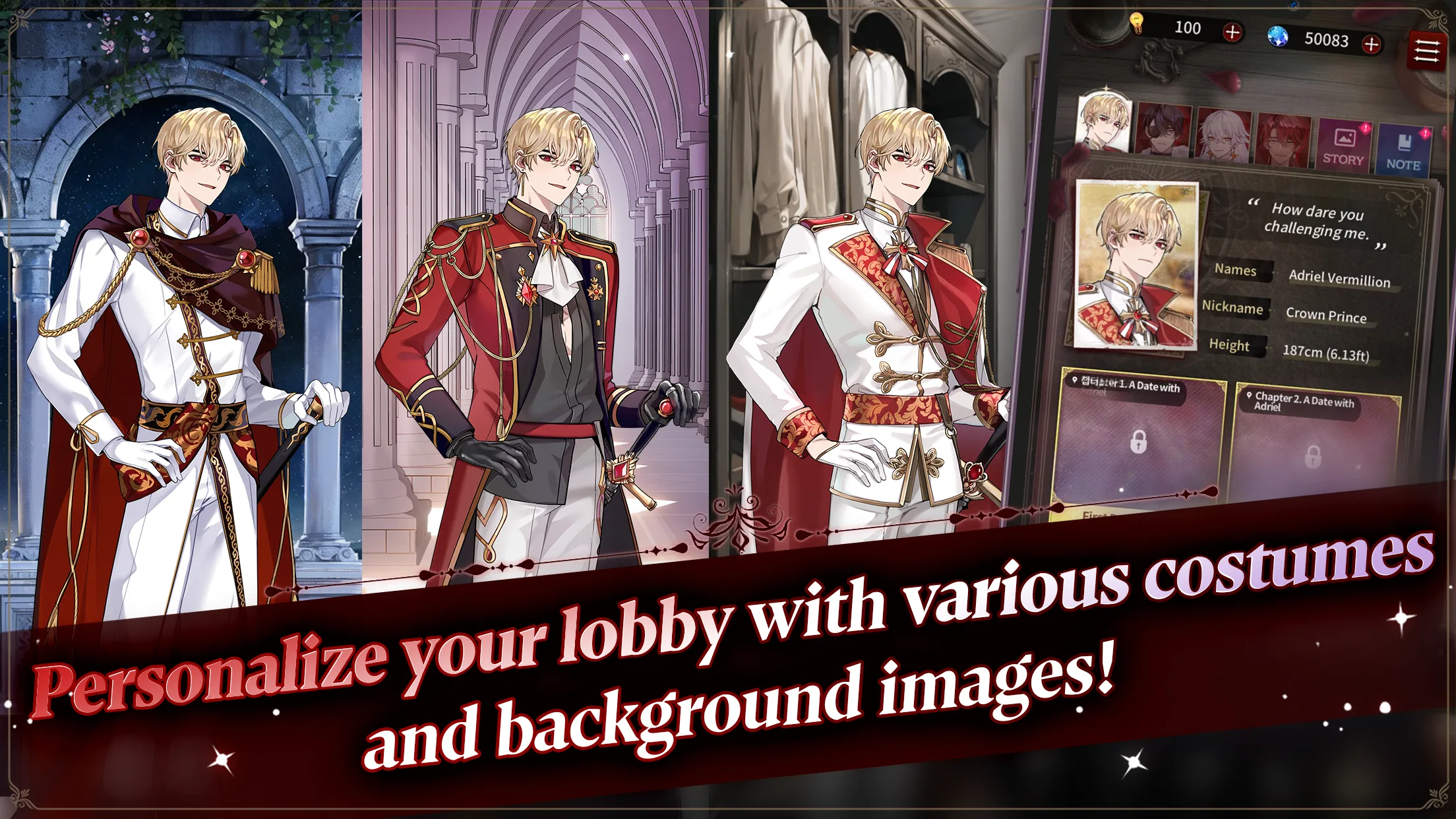 Dirty Crown Scandal: Fantasy BL v1.7.1 APK Мод (Меню, Бесплатные премиум варианты) Screenshot 3 Dirty Crown Scandal: Fantasy BL v1.7.1 APK Мод (Меню, Бесплатные премиум варианты) Screenshot 3