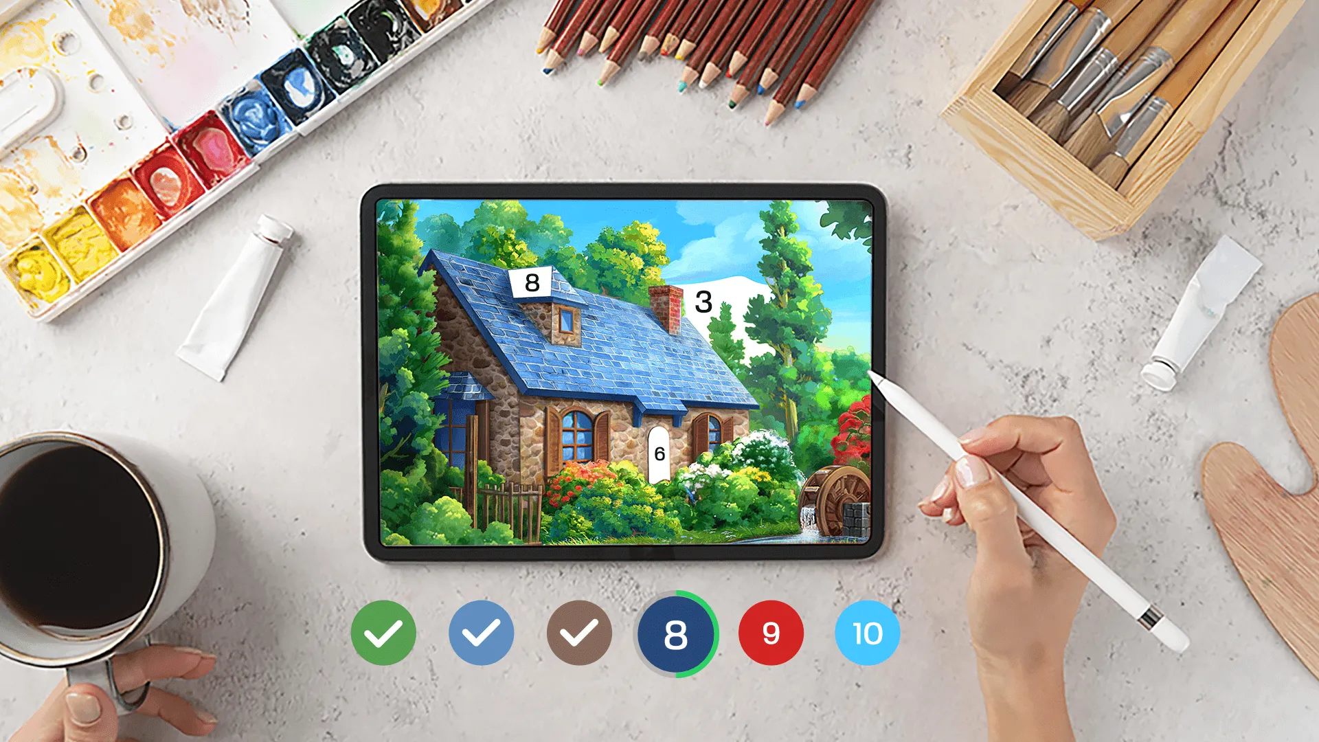 Tap Color Pro v7.7.0 APK Screenshot 1 Tap Color Pro v7.7.0 APK Screenshot 1