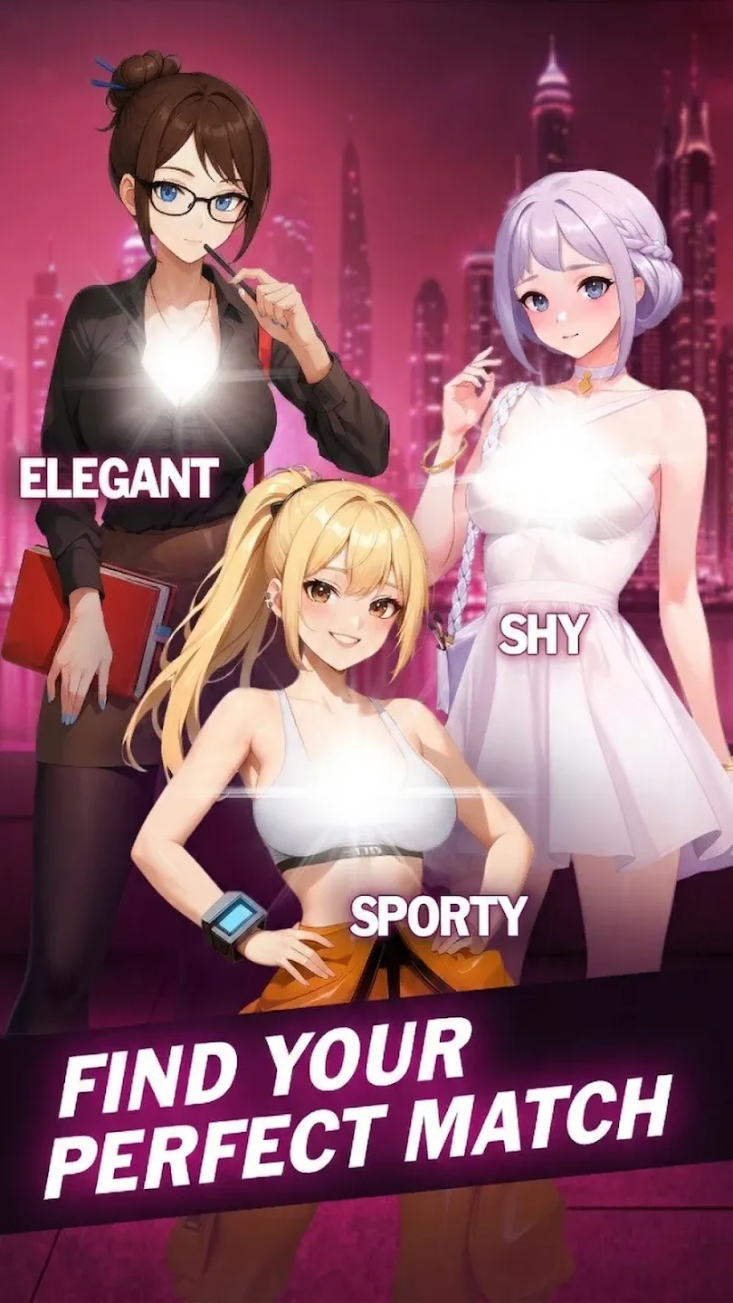Anime Dating Sim: Love Stories v1.16.3 APK Мод (Много денег) Screenshot 2 Anime Dating Sim: Love Stories v1.16.3 APK Мод (Много денег) Screenshot 2