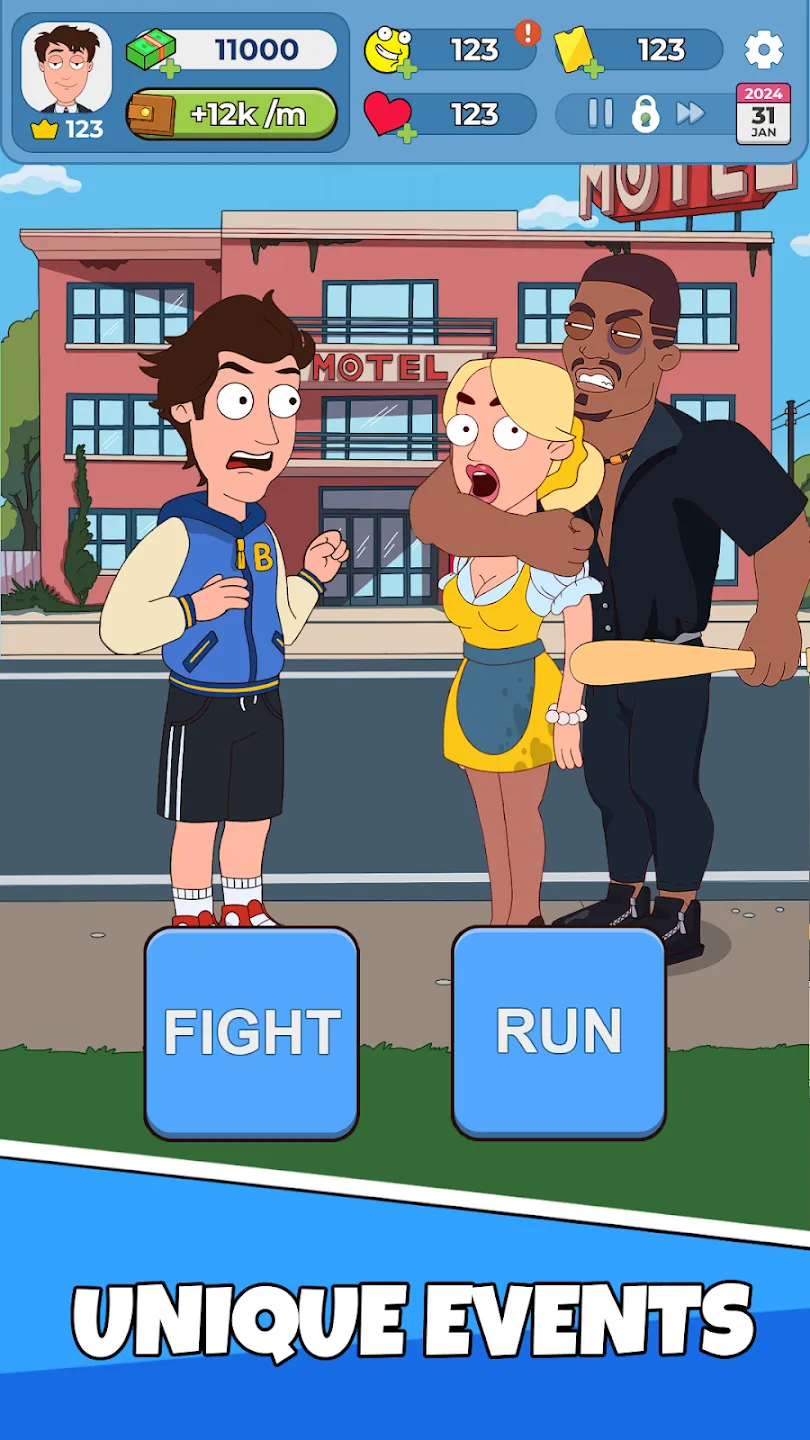Idle Guy: Симулятор Жизни v1.12.1.549 APK Мод (Меню, Много денег, Без рекламы) Screenshot 4 Idle Guy: Симулятор Жизни v1.12.1.549 APK Мод (Меню, Много денег, Без рекламы) Screenshot 4