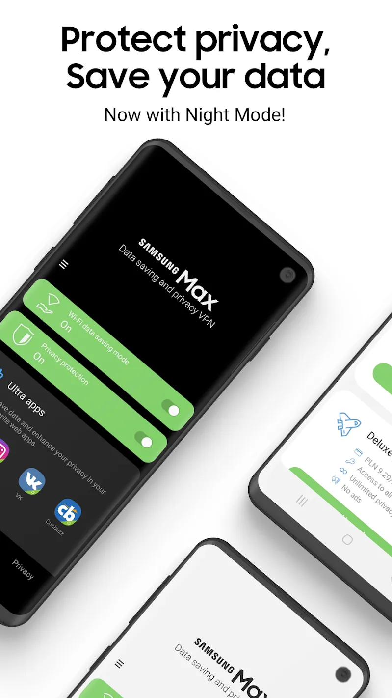 Samsung Max – Data Savings & Privacy Protection Screenshot 1 Samsung Max – Data Savings & Privacy Protection Screenshot 1