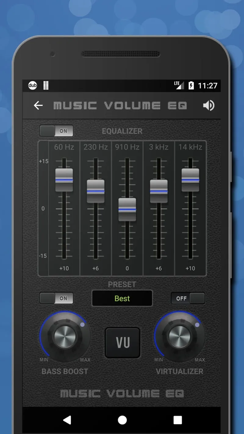 Громкость музыки Эквалайзер – Усилитель баса (Music Volume EQ) Premium [мод: всё открыто] Screenshot 2