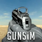 Скачать GUNSIM Мод (Много денег) на Андроид