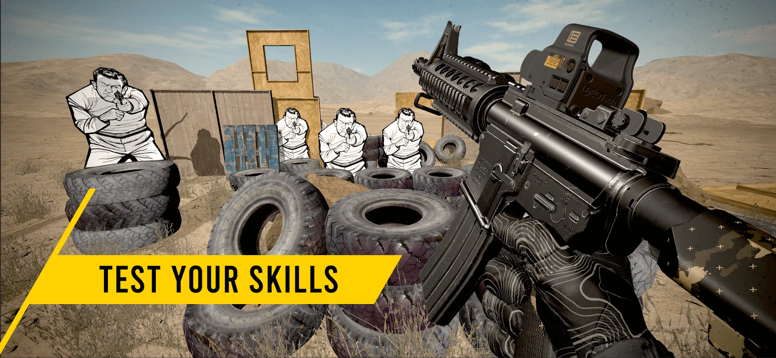GUNSIM v0.8.116 APK Мод (Много денег) Screenshot 2 GUNSIM v0.8.116 APK Мод (Много денег) Screenshot 2