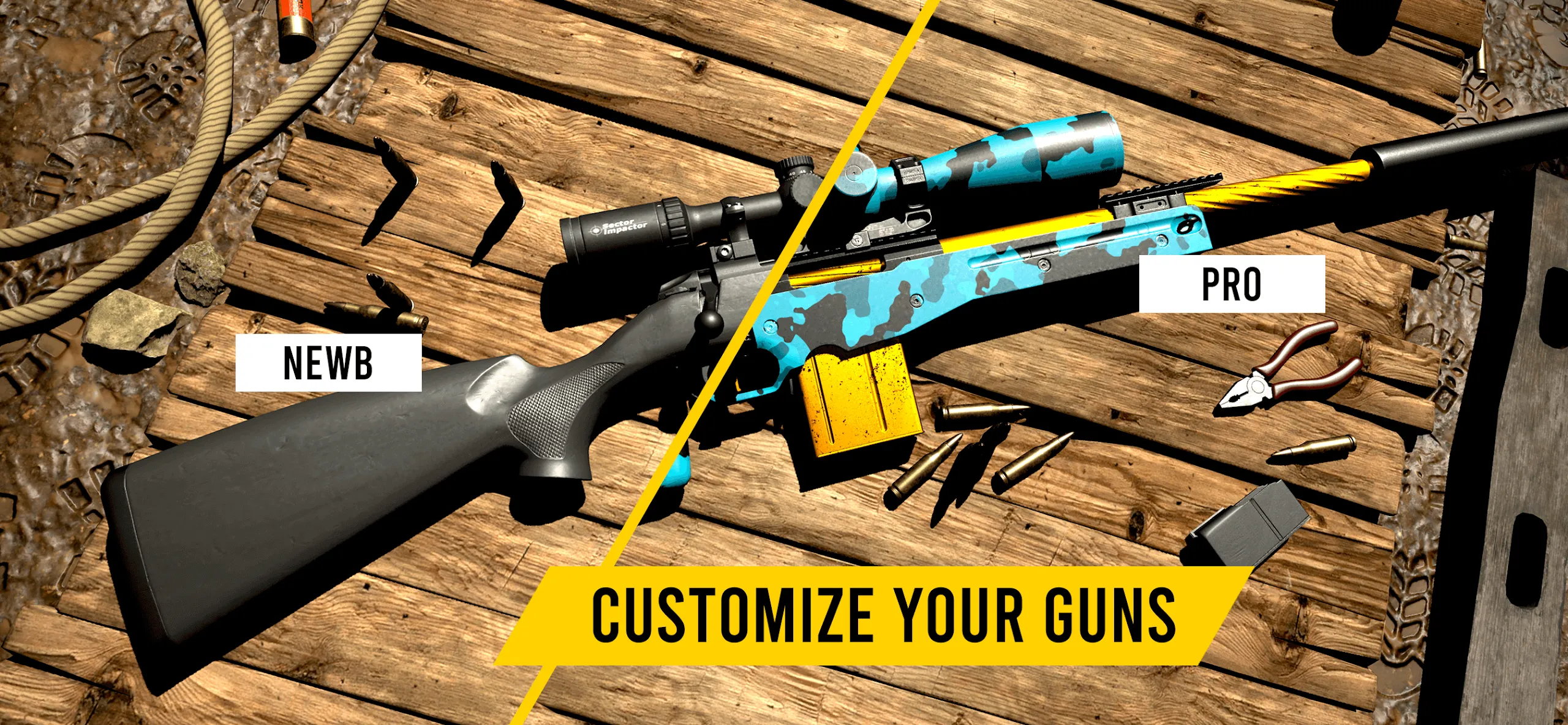 GUNSIM v0.8.116 APK Мод (Много денег) Screenshot 3 GUNSIM v0.8.116 APK Мод (Много денег) Screenshot 3