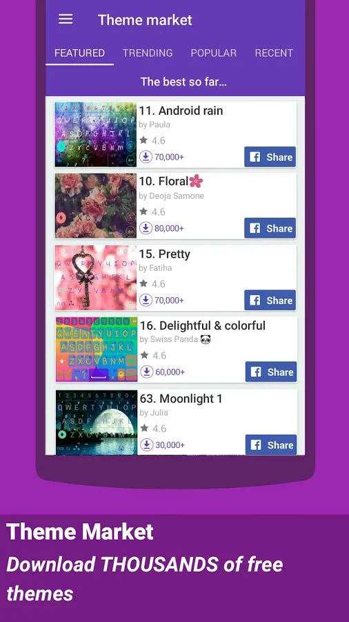 Клавиатура ai.type и смайлики Screenshot 2