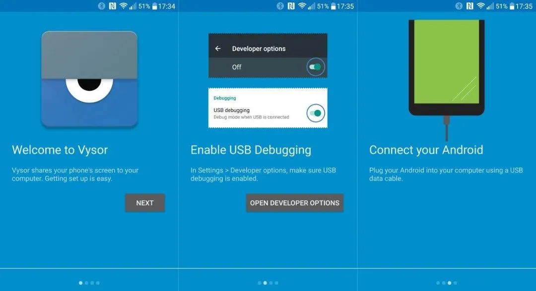 Vysor – Android control on PC Screenshot 1 Vysor – Android control on PC Screenshot 1