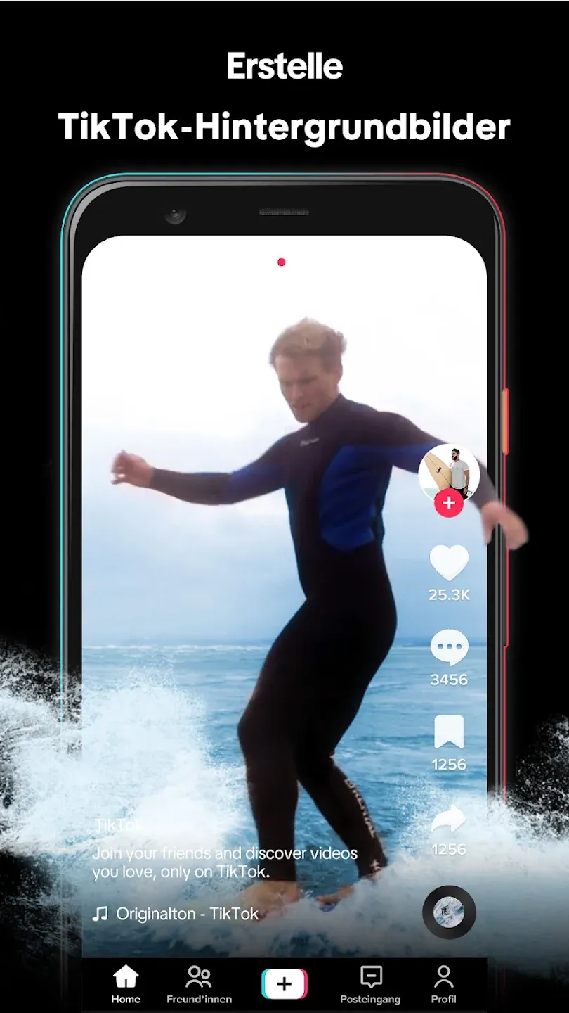 TikTok Premium v45.5.7 APK Мод (Всё открыто, Platinum) Screenshot 1 TikTok Premium v45.5.7 APK Мод (Всё открыто, Platinum) Screenshot 1