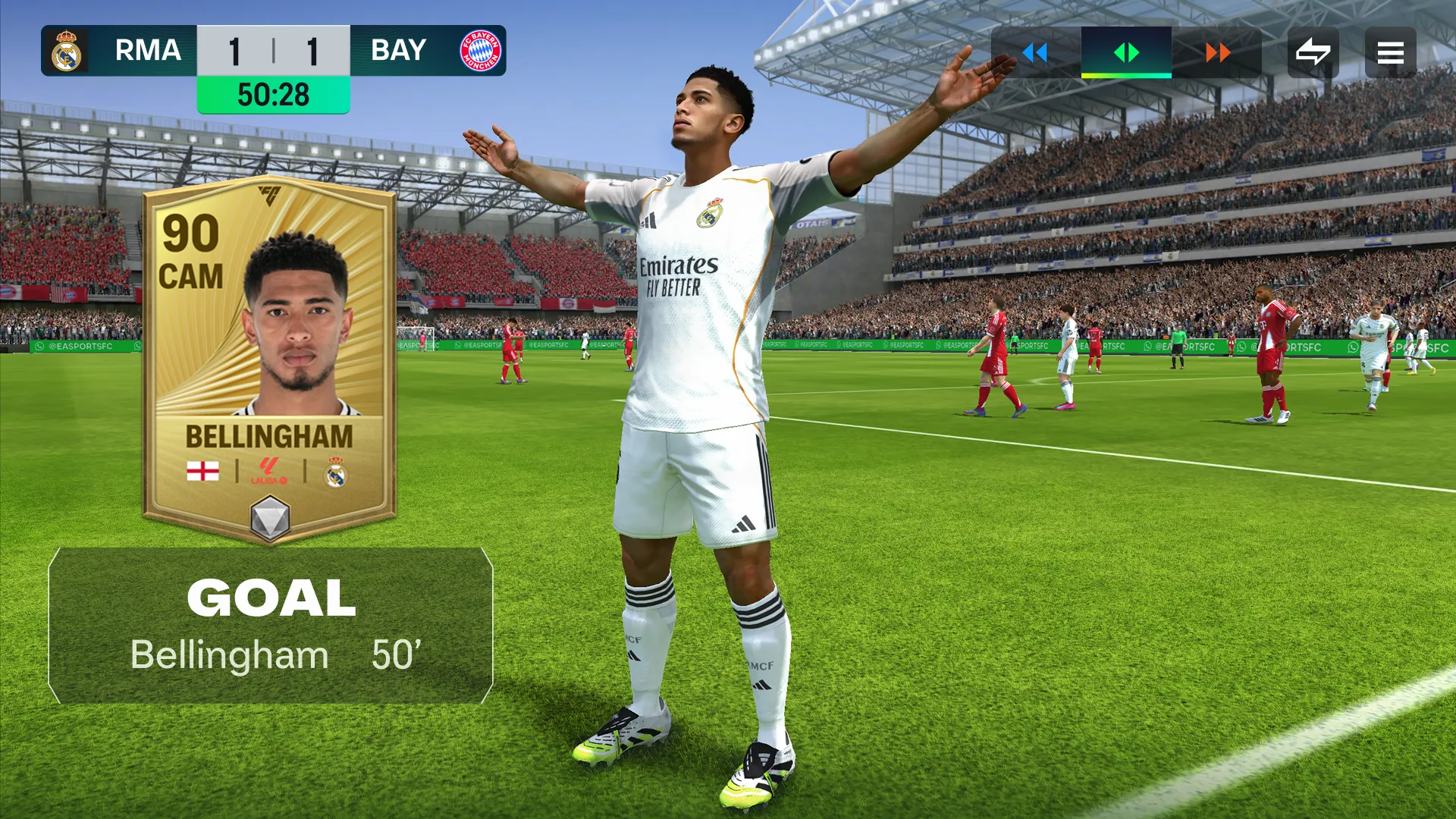 EA SPORTS FC™ Mobile Футбол 26 v26.2.02 APK Мод (Меню, Заморозка игроков / вратаря, Скорость) Screenshot 1 EA SPORTS FC™ Mobile Футбол 26 v26.2.02 APK Мод (Меню, Заморозка игроков / вратаря, Скорость) Screenshot 1