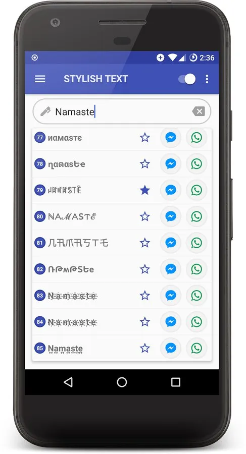 Stylish Text - Fonts Keyboard Screenshot 3 Stylish Text - Fonts Keyboard Screenshot 3