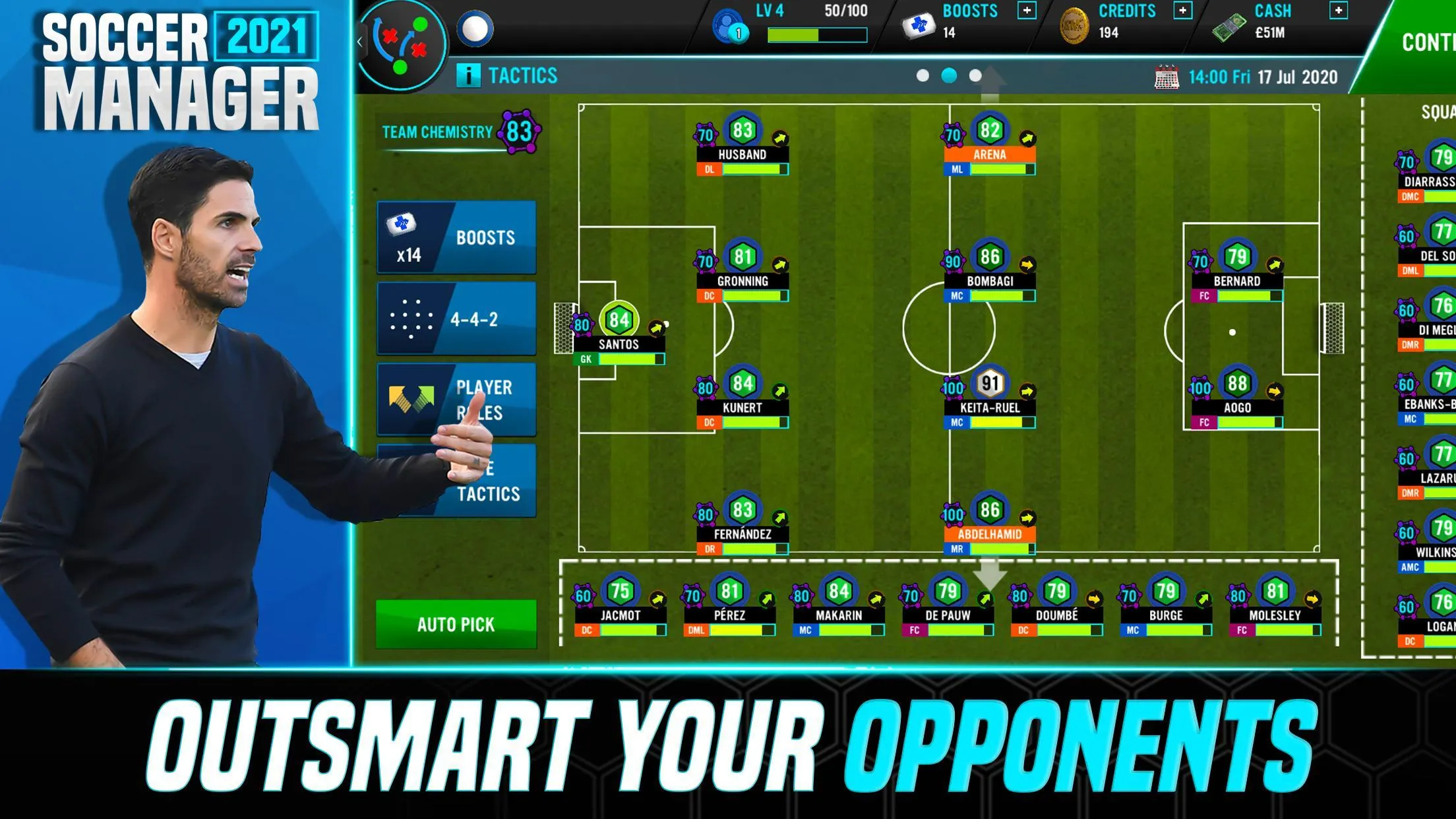 Soccer Manager 2021 [мод: без рекламы] Screenshot 5