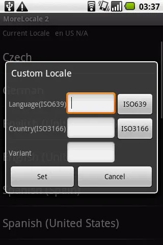 MoreLocale 2 Screenshot 2 MoreLocale 2 Screenshot 2