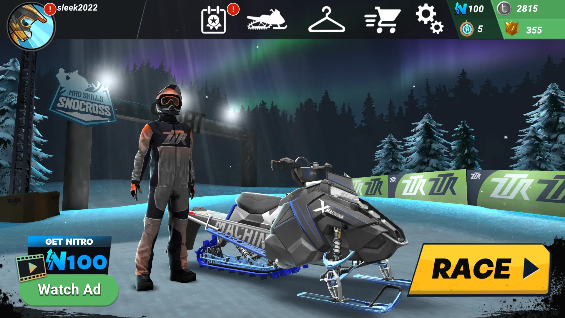 Mad Skills Snocross v1.4.11 APK Screenshot 4