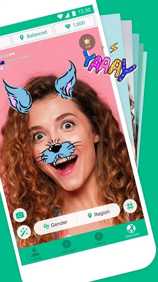 Azar-Видео-чат и поиск друзей Screenshot 2 Azar-Видео-чат и поиск друзей Screenshot 2