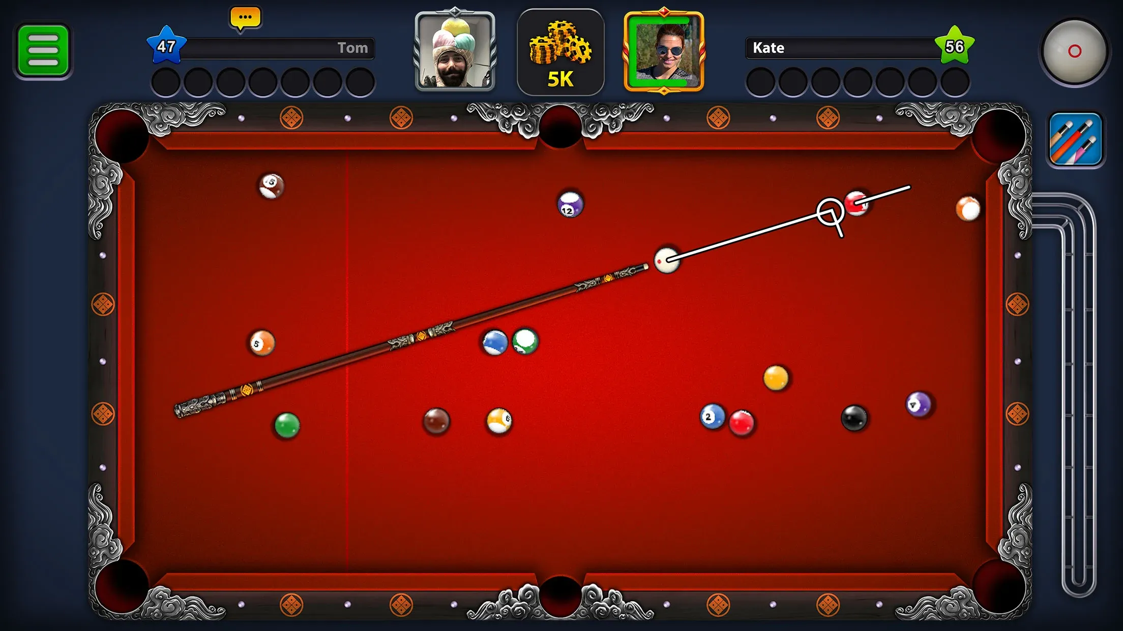 8 Ball Pool v56.22.0 APK Мод (Мега Меню, Длинная линия, Мега Хит) Screenshot 2 8 Ball Pool v56.22.0 APK Мод (Мега Меню, Длинная линия, Мега Хит) Screenshot 2