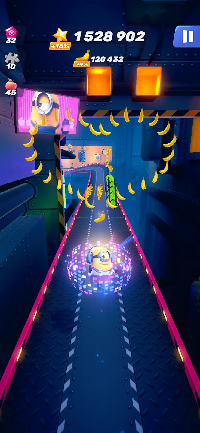 Minion Rush v12.9.0 APK Мод (Бесплатные покупки) Screenshot 2 Minion Rush v12.9.0 APK Мод (Бесплатные покупки) Screenshot 2