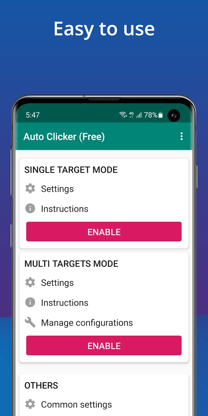 Auto Clicker - Automatic tap Screenshot 1 Auto Clicker - Automatic tap Screenshot 1