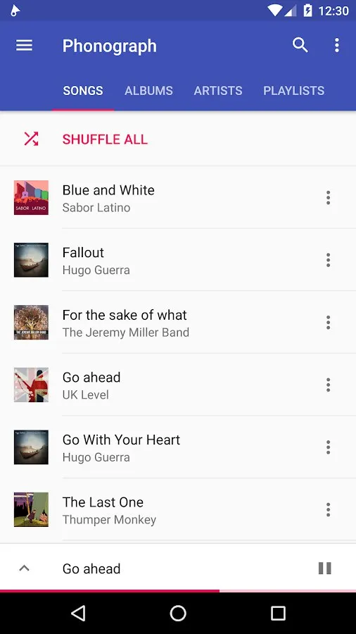 Phonograph Music Player Screenshot 1 Phonograph Music Player Screenshot 1